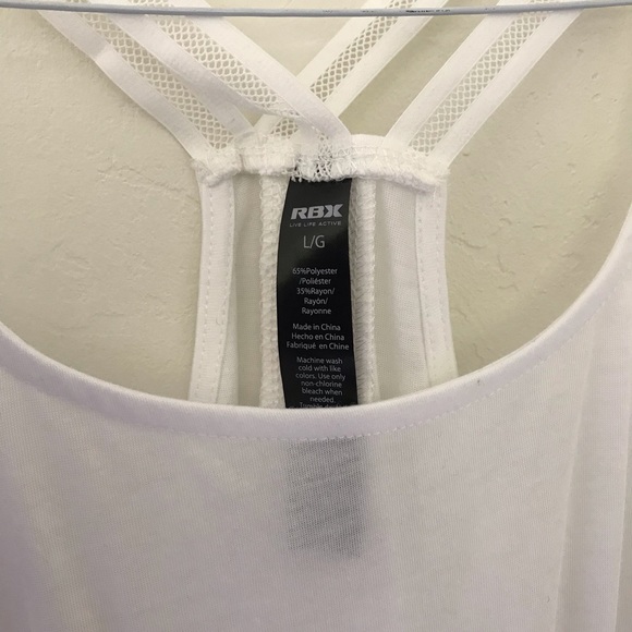 White Workout tank - Picture 3 of 4